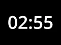 2 MINUTE 55 SECOND TIMER - No Sound