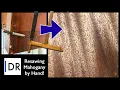 How long does Resawing Mahogany with a Frame Saw take