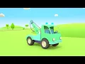 Sing with Leo! Car Cartoons for kids & Baby songs. The Tow Truck. Leo the Truck & Street Vehicles