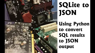 SQLite in and JSON out via Python 1