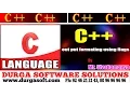 C tutorial onlinetraining out put formating using flags by Sivaramayya