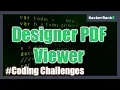 Designer PDF Viewer Coding Challenges