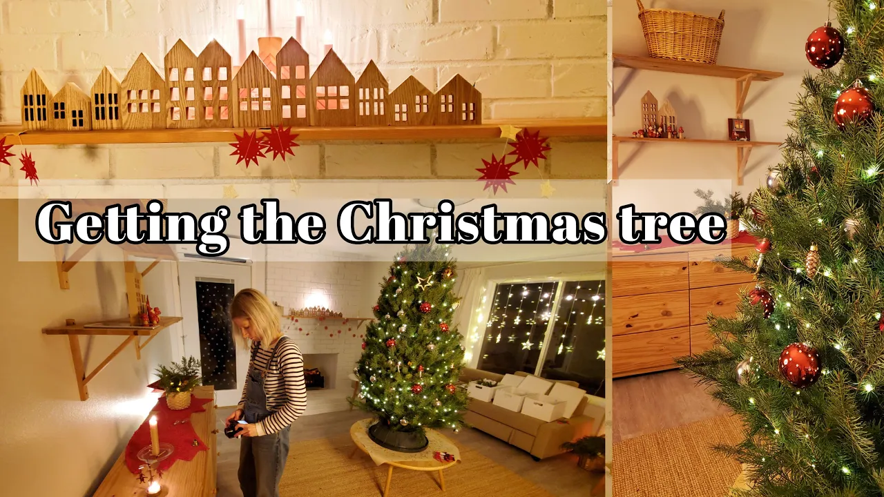 CHRISTMAS TREE DECORATING 2020 + SNOW and FREE gift to all my subscribers- Scandish Home