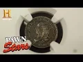 Half Disme Coin and Libertas Americana Medal Season 15 Pawn Stars