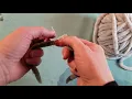 Nearly Seamless Chenille Yarn Join