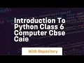 introduction to python class 6 computer cbse caie