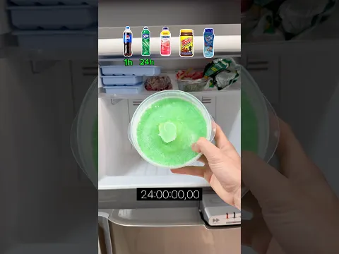 Cuánto tiempo tarda en congelarse cada líquido? 😱🥶