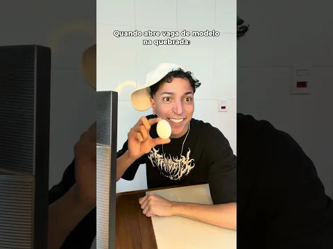 QUANDO ABRE VAGA DE MODELO NA QUEBRADA