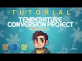 Temperature Conversion Project - Beginner HTML CSS JavaScript Tutorial