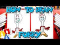 How To Draw Forky From Toy Story