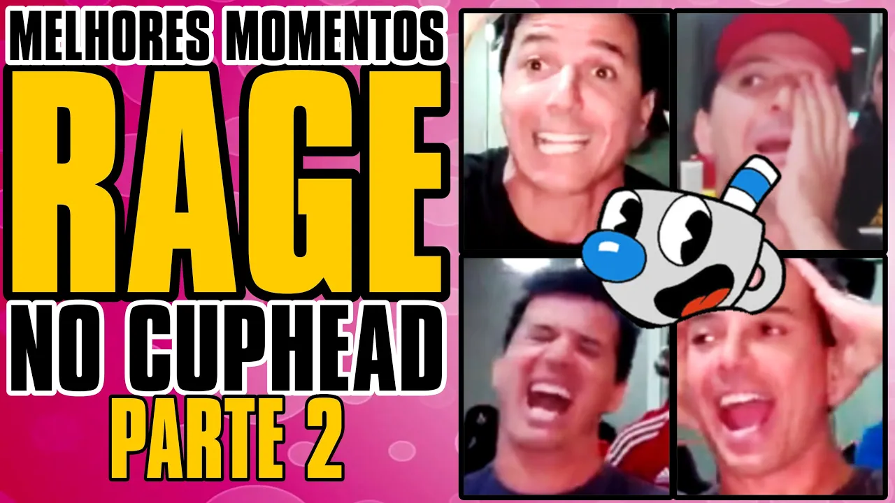 RAGE NO CUPHEAD Parte 2 ???? Melhores Momentos  ????️  Irmãos Piologo Games humor