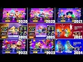 ALL BRAWL PASS UNLOCK ANIMATIONS 2020-26 Season 1 to 47 Brawl Stars
