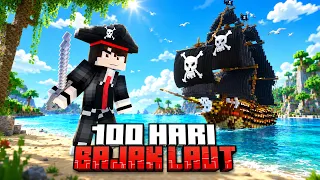 100 Hari Jadi Bajak Laut di Minecraft