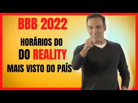 Download MP3 BIG BROTHER BRASIL 2022 DESCUBRA OS HORARIOS DO PROGRAMA