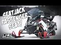 SEATJACK 2-Up Passenger Snowmobile Seats from Kimpex