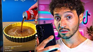 Je Teste les Pires Recettes TikTok... (J’ai presque vomi)