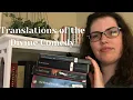 Translations of Dante Discussing Those I ve Read