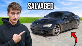 Restoring My Salvaged BMW M3