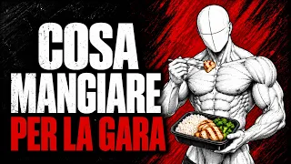 Dieta in definizione per una gara di Natural Bodybuilding.