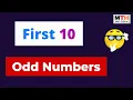 First 10 Odd Numbers Write First Ten Odd Numbers