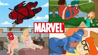 🦸‍♂️ 40 Referencia a SUPER HÉROES en PADRE DE FAMILIA (MARVEL)