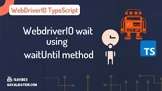 WebdriverIO wait using waitUntil conditions