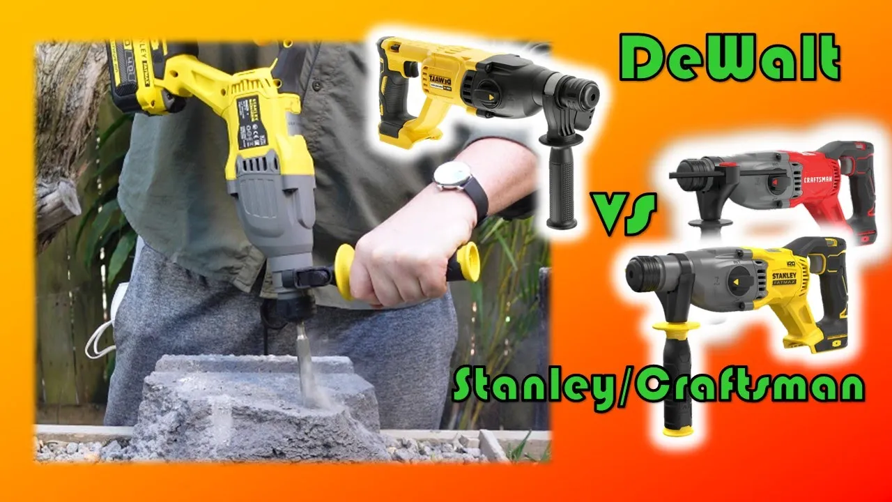 Stanley FatMax V20 contre DeWalt XR : essai comparatif