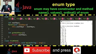 Java - enum reference data type with constructor and method