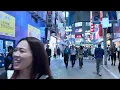Shibuya night walking tour. Tokyo, Japan. 