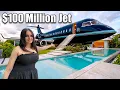 Inside Billionaires 100 000 000 Private Jet Mansion