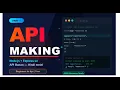 API Making Part 1 Node js se API Kaise Banate Hain Hindi Tutorial for Beginners