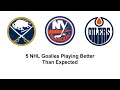 5 NHL Goalies Playing Better Than Expected