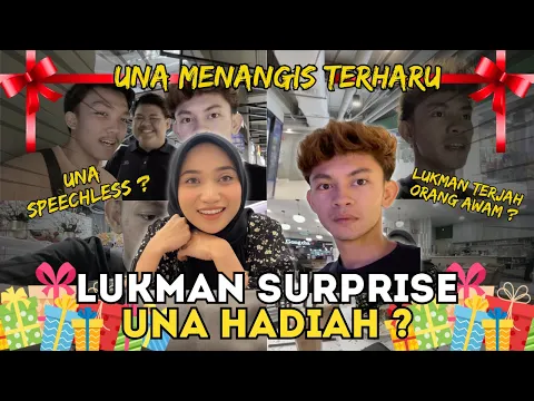 Download MP3 LUKMAN SURPRISE UNA?UNA MENANGIS TERHARU