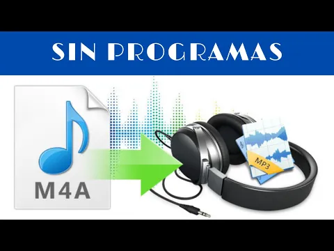 Download MP3 COMO CAMBIAR DE AUDIO MPEG-4 (.M4A) A MP3 | SIN PROGRAMAS 2020