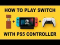 How To Connect PS5 Controller to Nintendo Switch Using 8bitdo Wireless USB Adapter 2