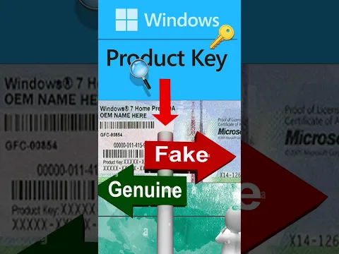 Download MP3 How to find that your windows is fake or real💫#techtutorial #youtubeshorts