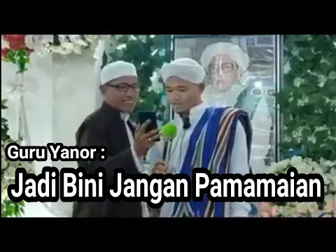 Download MP3 Guru Yanor Kalua : jadi bini jangan pamamaian