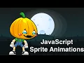 JavaScript Game Dev Sprite Animations with Keyboard Input and a Halloween Theme