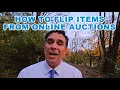HOW TO MAKE MONEY ONLINE by flipping auction items from Proxibid HiBid Invaluable LiveAuctioneers