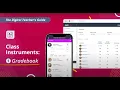 Tutorial 5 Class Instruments on Kinderpedia 1 GRADEBOOK