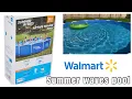 Setting up our summer waves 15ft x33 pool for the 2nd year
