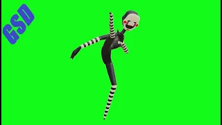 fnaf the puppet green screens