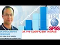 39 Phi-Coefficient in IBM SPSS Dr Dhaval Maheta