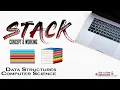 STACK Concept and Working Data Structures Malayalam Computer Science Plus Two E1