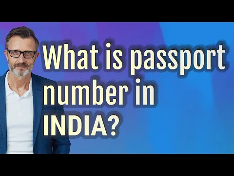 Download MP3 What is passport number in India?