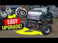 Craftsman Riding Mower Wheel Bearing Upgrade