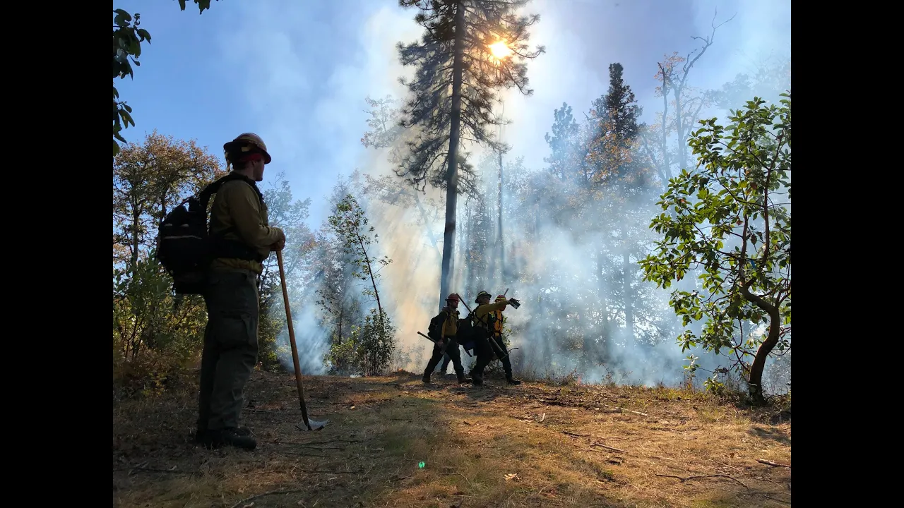 Cultural (prescribed) burn training, Oct. 16, 2021