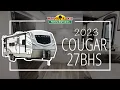 Fully Featured Cougar Travel Trailer 2023 Cougar Half-Ton 27BHS