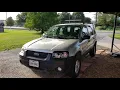 2005 Ford Escape XLS 5 Speed tour