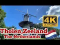 Download Lagu Tholen Zeeland walking tour || Netherlands travel vlog || 4k virtual walk
